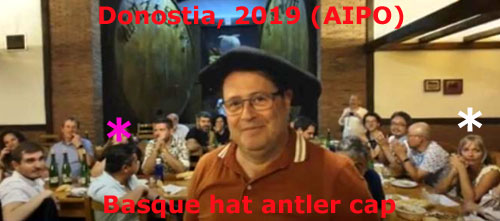AIPO 2019 - "CHAPELAS" (BASQUE HAT)  FOR BRANCHED HORNS
